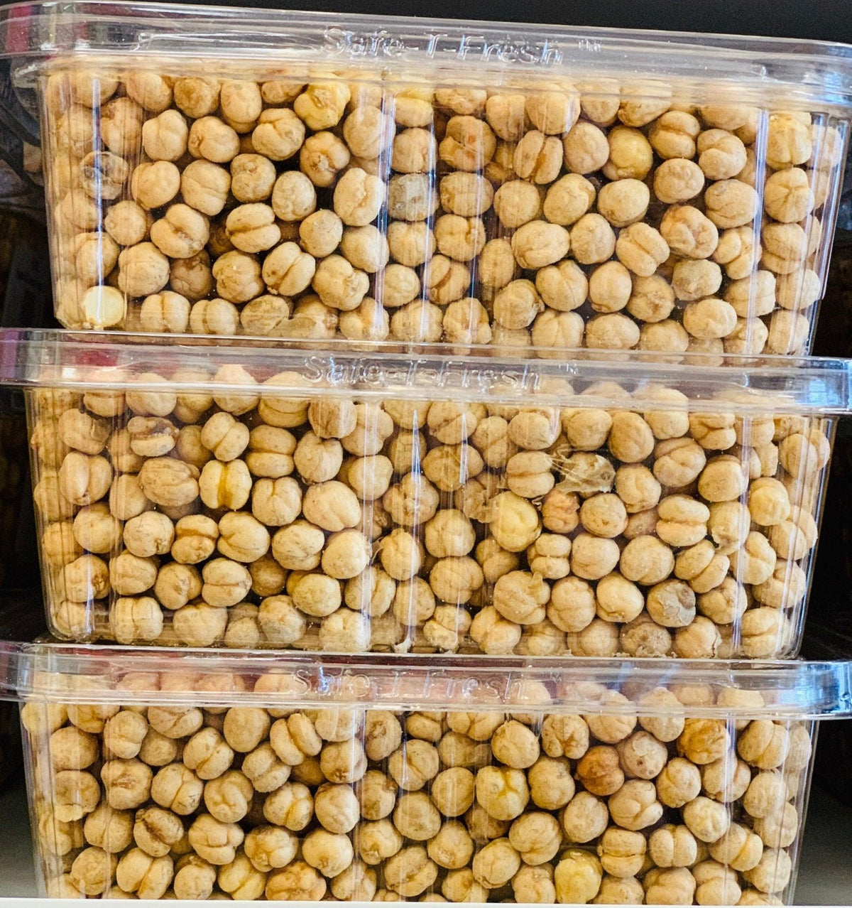 Chickpeas Roasted Unsalted 1LB - Shiraz Kitchen