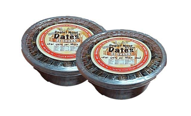 Deglet Noor Pitted Dates - Al Shark 28oz - Shiraz Kitchen