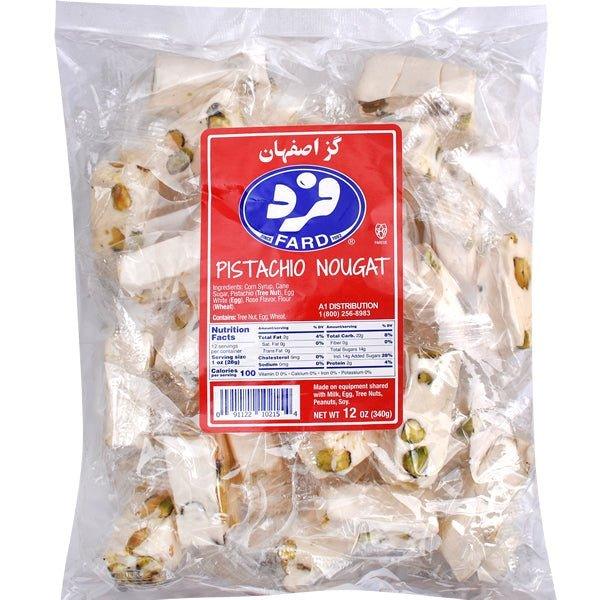 Fard Pistachio Nougat - Persian Loghmeh 12 oz. - Shiraz Kitchen