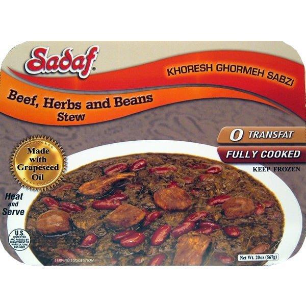 Ghormeh Sabzi stew w beef frozen 20oz - Shiraz Kitchen