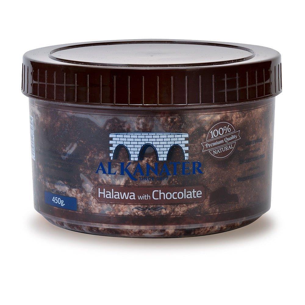 Halawa with Chocolate Al Kanater 1Lb (454g) - Shiraz Kitchen