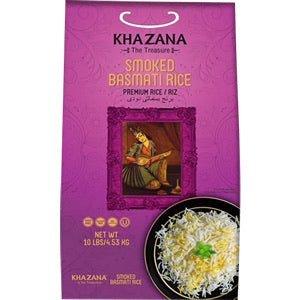 Khazana Smoked Basmati Rice 10lbs - Shiraz Kitchen