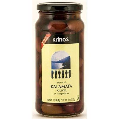 Krinos Kalamata Olives 10OZ - Shiraz Kitchen