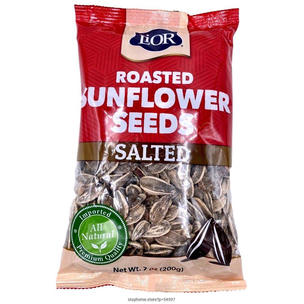 Lior Roasted Sunflower Seeds SALTED 7oz - Shiraz Kitchen