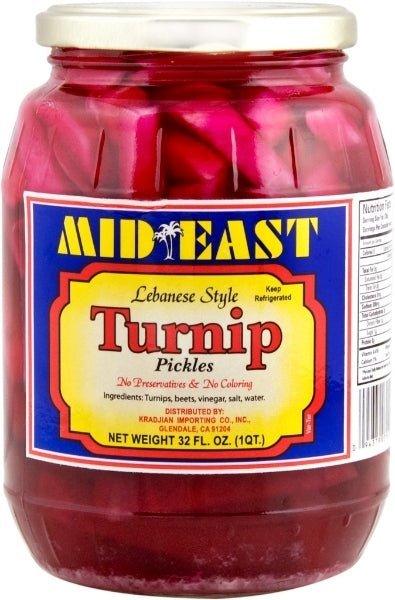 Pickled Turnip Mid - East 32fl.OZ - Shiraz Kitchen