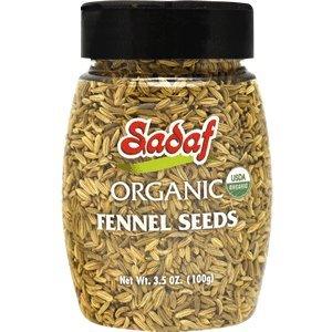 Sadaf Fennel Seeds, Organic 3.5oz - Shiraz Kitchen