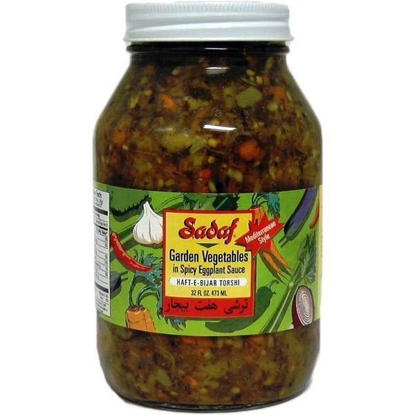 Sadaf Garden Vegetables - Haft - e - Bijar Torshi Sadaf 32fl.OZ - Shiraz Kitchen