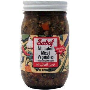 Sadaf Marinated Mixed Vegetable (Torshi Afghani Tond) 16 fl. OZ - Shiraz Kitchen