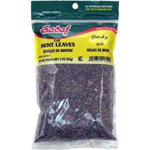 Sadaf Mint Leaves Cut 3 OZ - Shiraz Kitchen