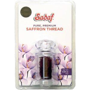 Sadaf Saffron Threads Pure, Premium 1g - Shiraz Kitchen