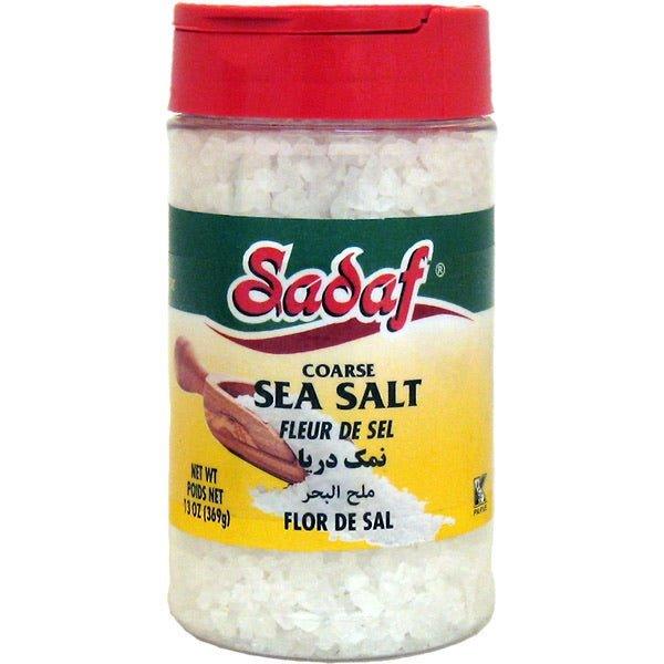 Sadaf Sea Salt Coarse 13oz - Shiraz Kitchen