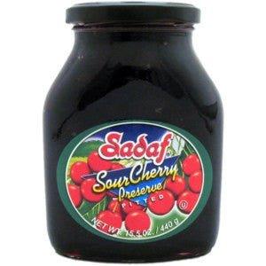 Sadaf Sour Cherry Preserve 15.5 oz. - Shiraz Kitchen