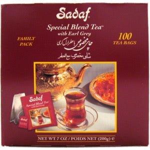 Sadaf Special Blend Tea with Earl Grey 100 T/B - Shiraz Kitchen