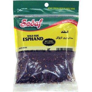 Sadaf Wild Rue Seeds - Esphand 4 OZ - Shiraz Kitchen